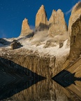 Las Torres by moonlight